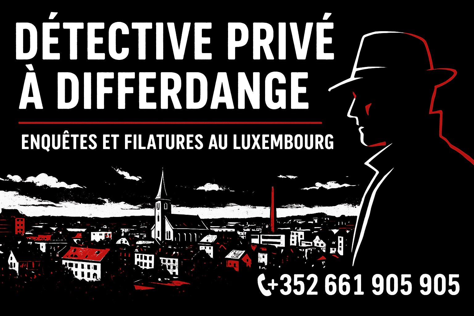 Détective privé à Differdange, enquête et filatures au Luxembourg